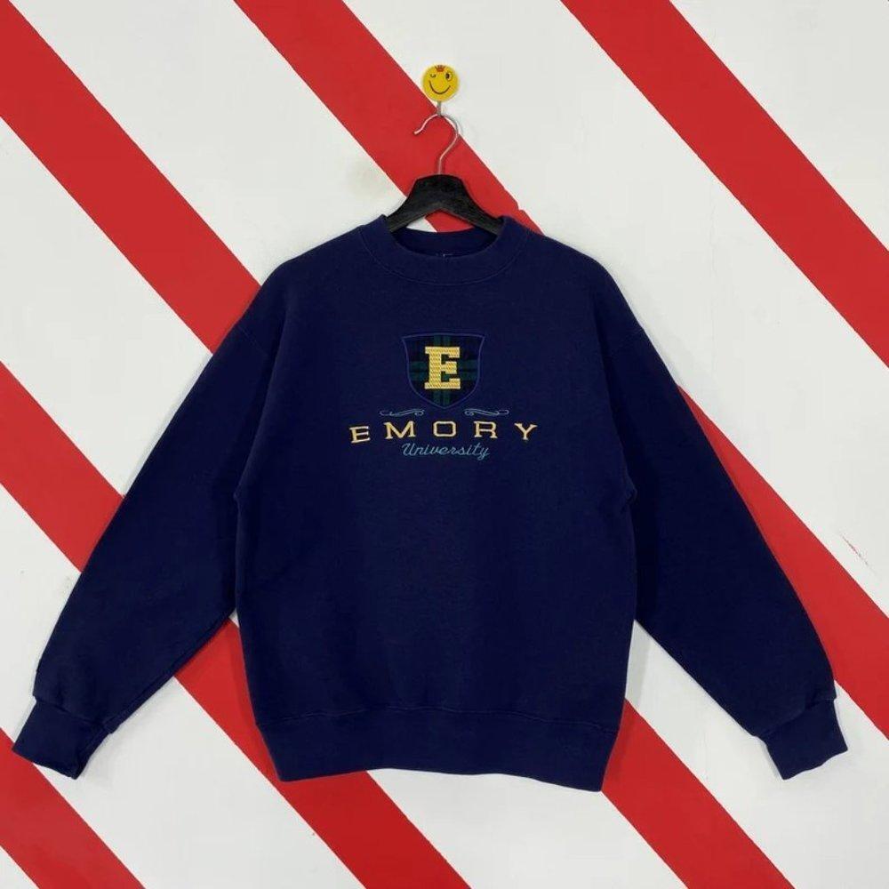Emory University Emory Emory Eagles Pullover Sweatshirt